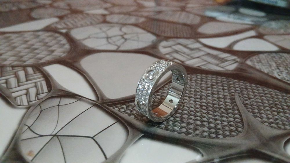 Пръстен  картиер със ДИАМАНТИ