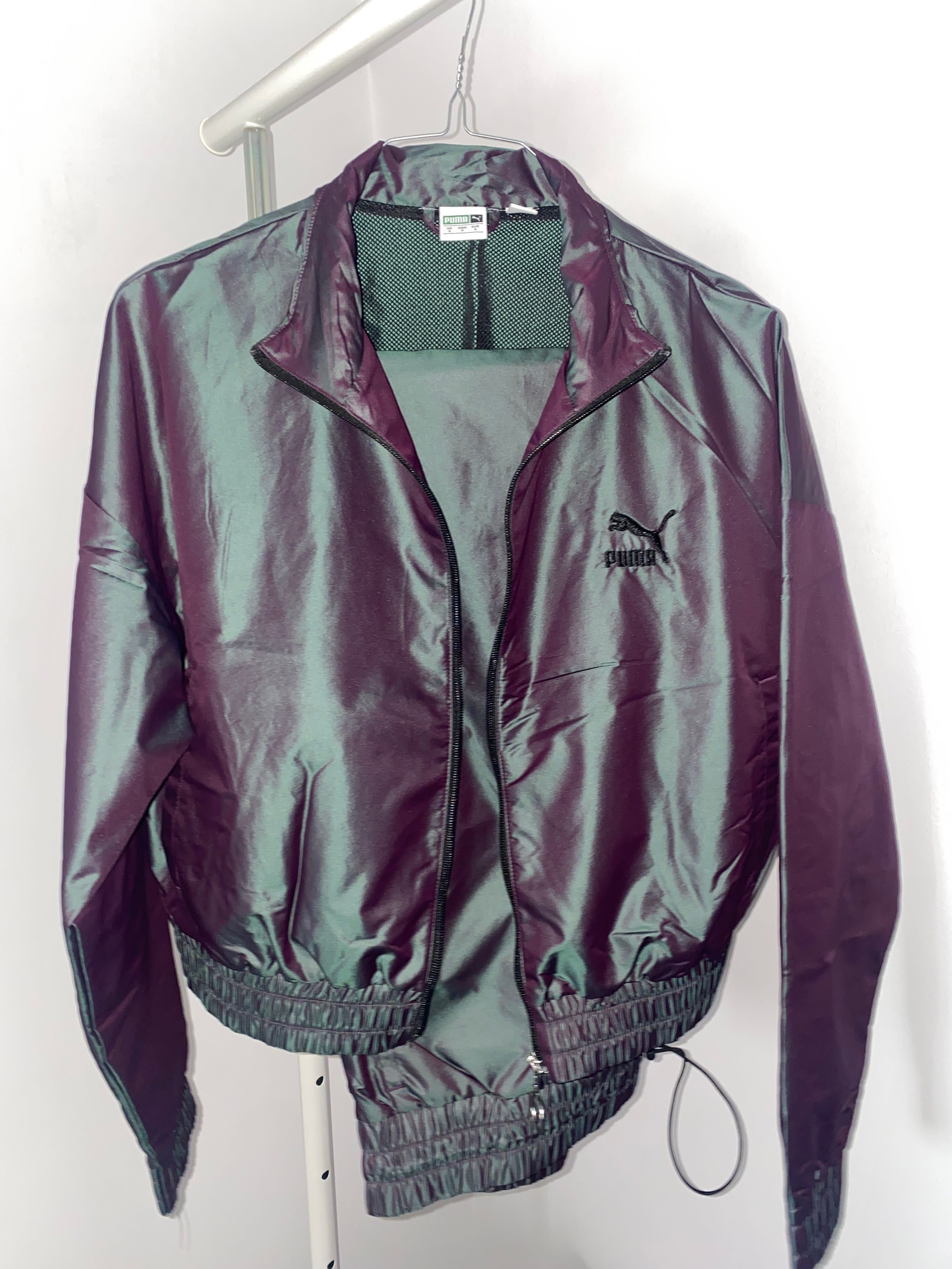 Puma iridescent jacket and pants