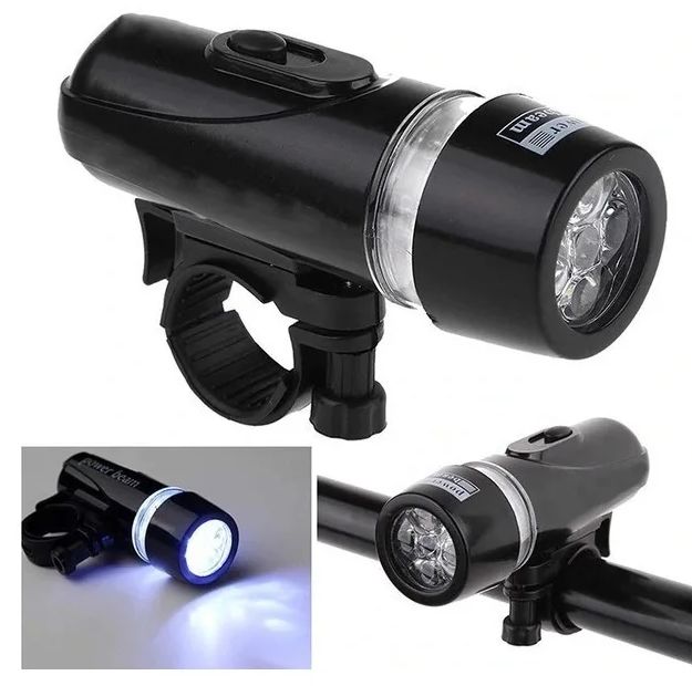 Set lanterna 5 LED si semnalizator pentru bicicleta Safeguard