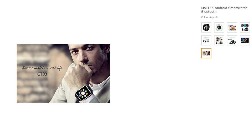 Ceas inteligent MallTEK GT08 , Android Bluetooth .