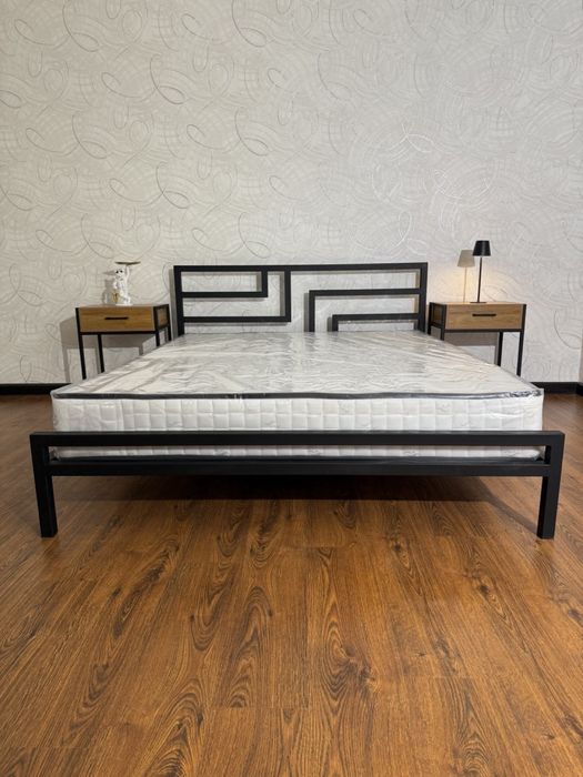 Loft dizayndagi spalniy krovat спальный кроват одноместный двухместный