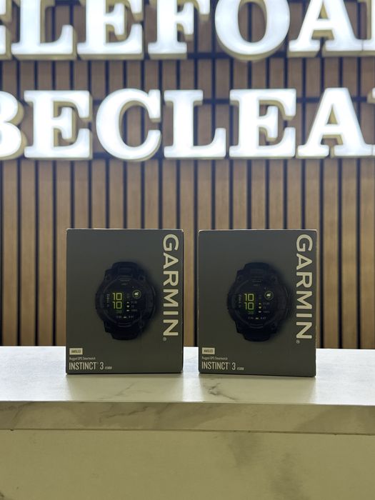 GARMIN Instinct 3 / 45MM / AMOLED / Black / Sigilat