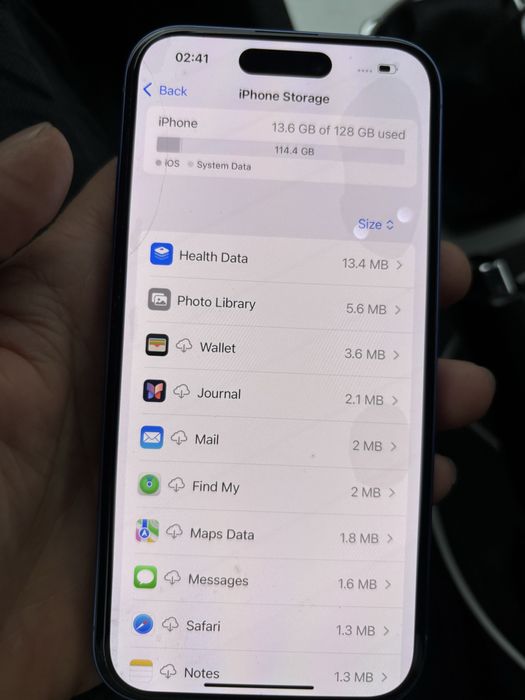 iPhone 16 128 GB condiție ok gri silver roz rose baterie 100