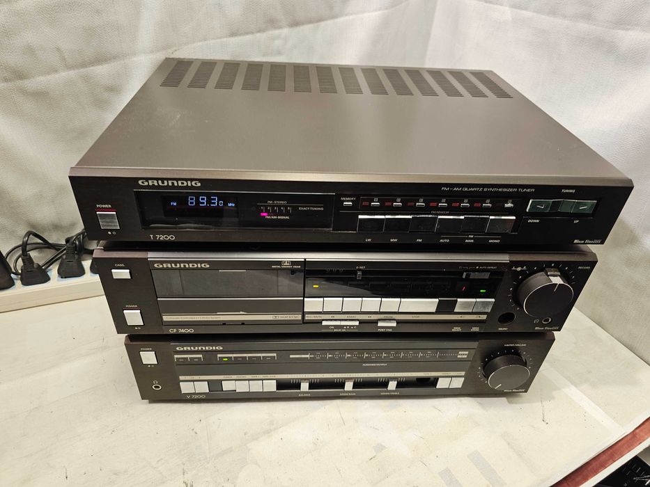 Linie vintage Grundig t7200 cf 7400 v7200 smart audio