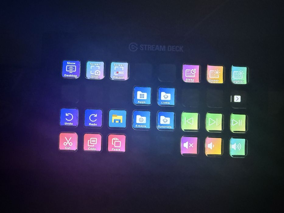 Streamdeck XL nou nout