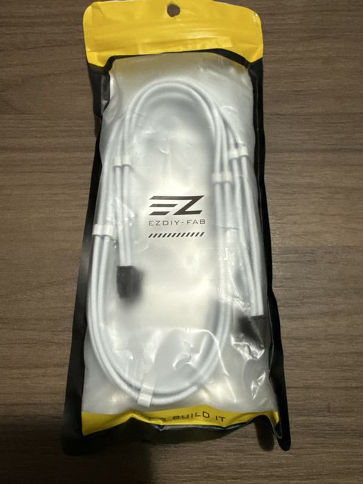 Cablu PSU sursa PC alimentare EZDIY-FAB 16AWG PCIe 5.0 12VHPWR,600W