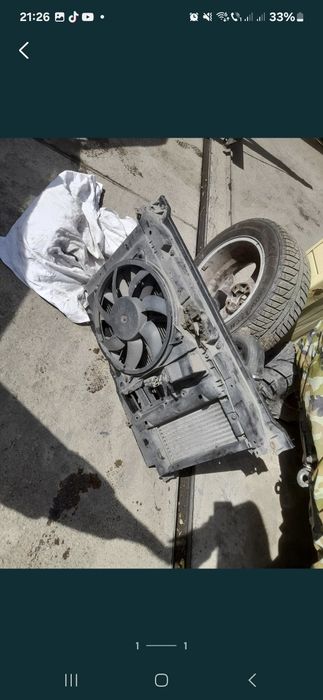 Vând radiatoare apa AC termocupla tragher  termocupla peugeot 307 moto