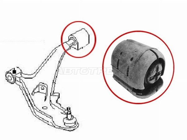 Сайлентблок Nissan Ad