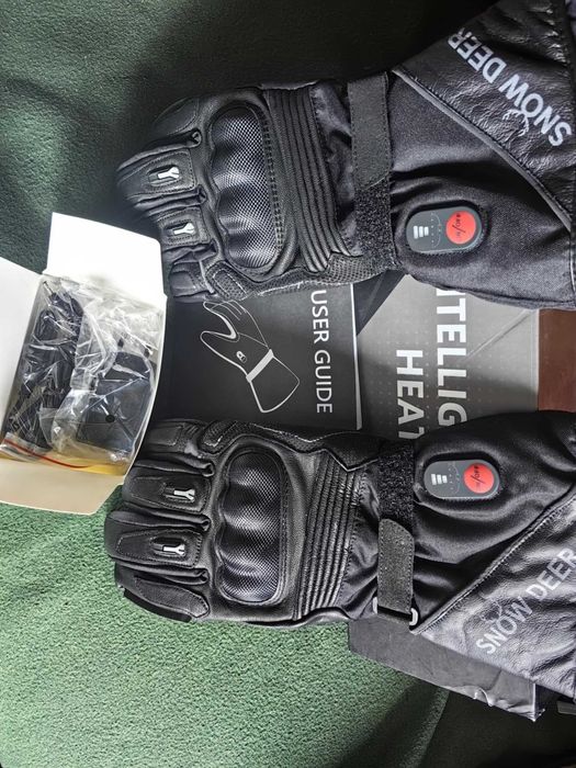 Отопляеми мотоциклетни ръкавици. Л размер