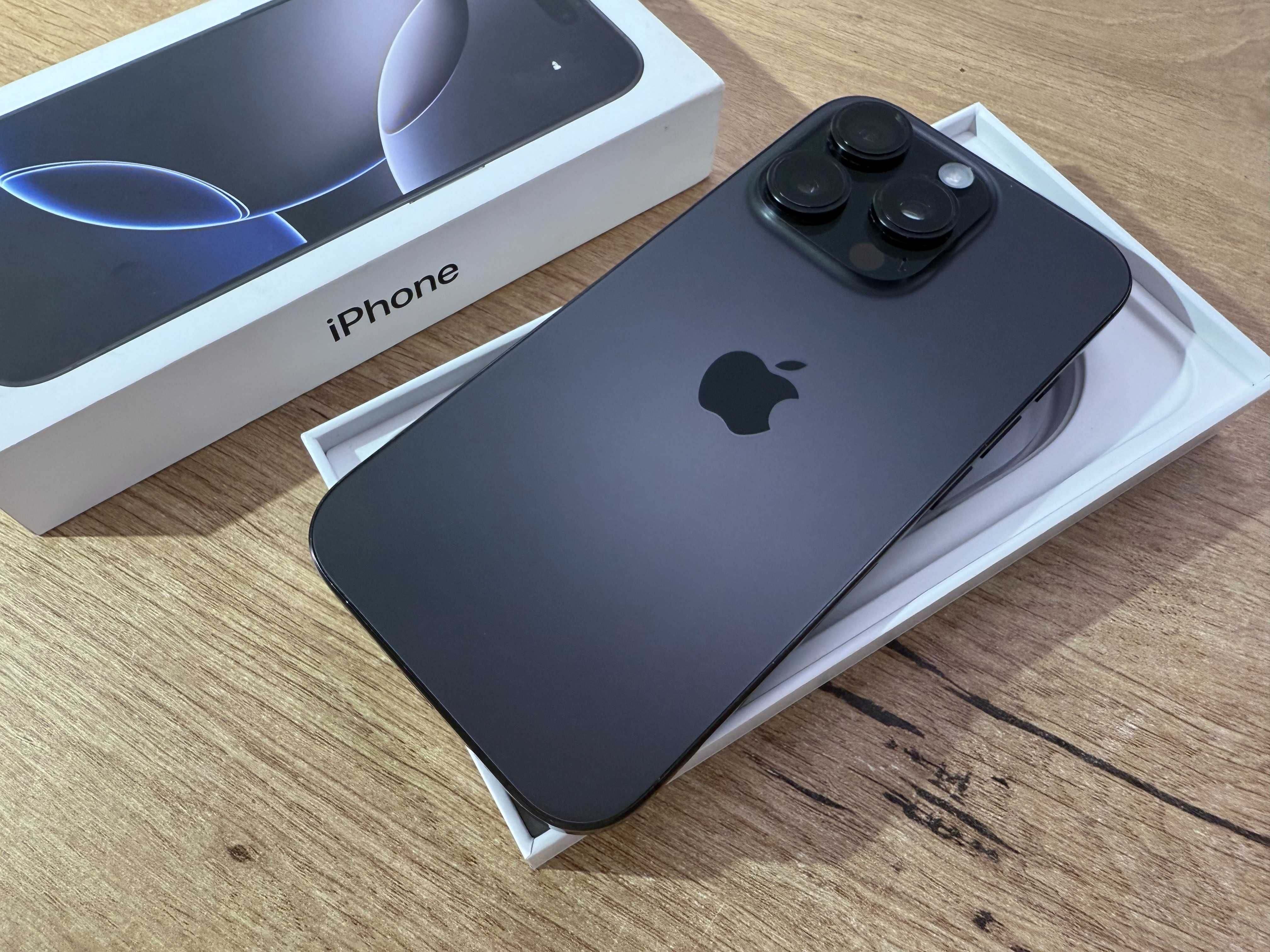iPhone 16 Pro 128Gb Black Titanium | Factura & Garantie | Buy-Back |