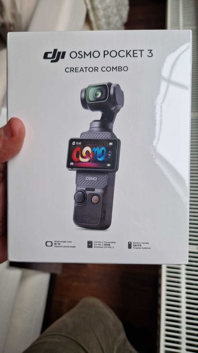 DJI Osmo Pocket 3 Creator Combo + obiectiv / lentila wide angle