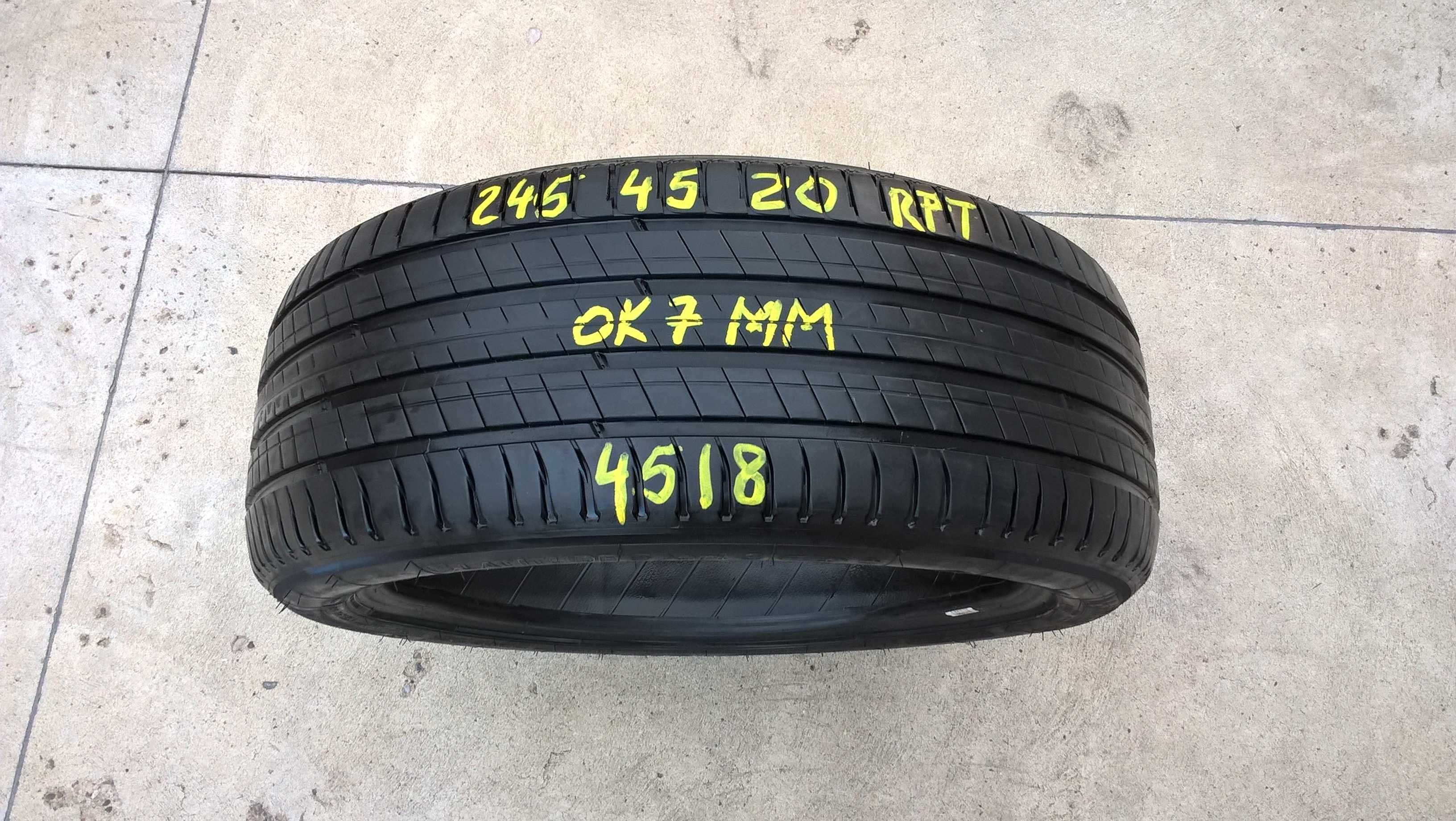 O anvelopa vara 245 45 20 michelin latitude sport 3 ZP run flat 7 mm