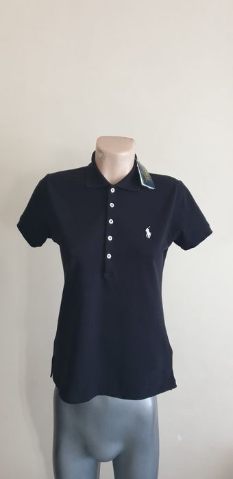 POLO Ralph Lauren Pique Cotton Slim Fit / M ОРИГИНАЛ! Дамска Tениска!