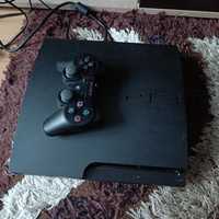 PlayStation3 slim 500Gb 1controler 30Jocuri GTA 5 ,Fifa19 ,Mine