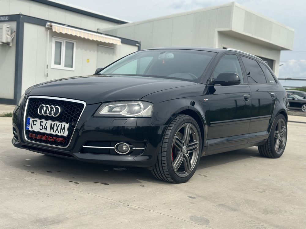 Audi A3 8P // 2.0 tdi 170cp // Quattro // S-line