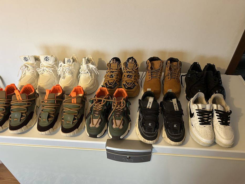 Adidasi ca noi verzi albi