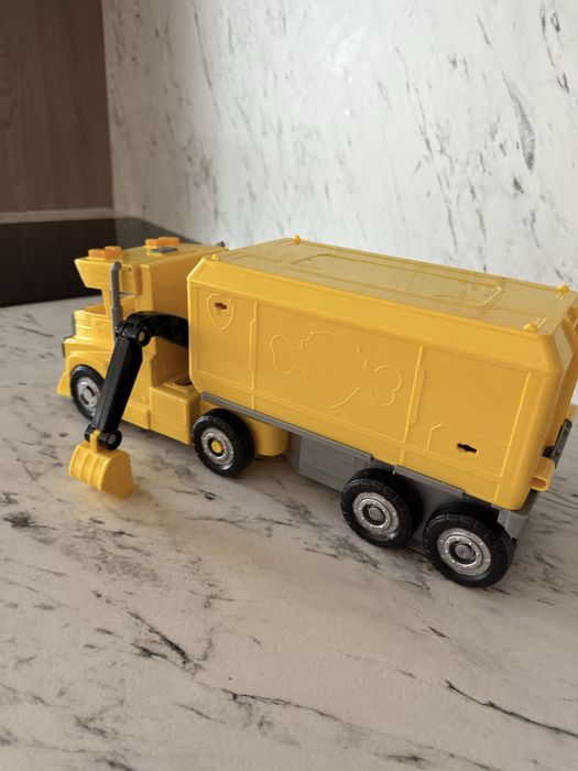 Set de joaca, camion cu excavator si figurina, Paw Patrol rubble