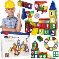 Set de constructie, ISP, LikeSmart Magnet Blocks, 3 ani+, 110 piese