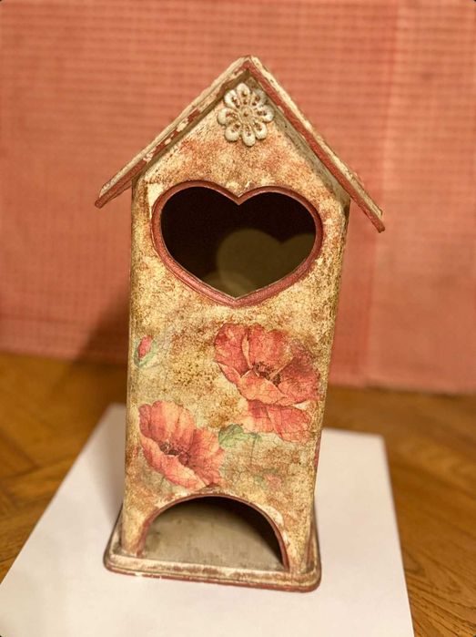 Чайный домик в технике декупаж