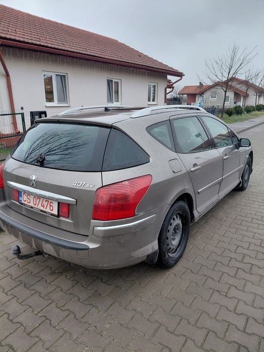 Vând 1000 euro, sau schimb 1300 euro, Peugeot 407 an 2008 e adusa din