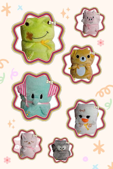 Промоция!!! Детско плюшено одеяло