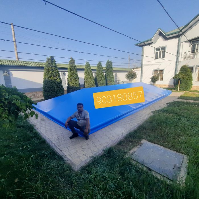 Бассен банер и баннер тент bassen baner banner tent установка киламиз