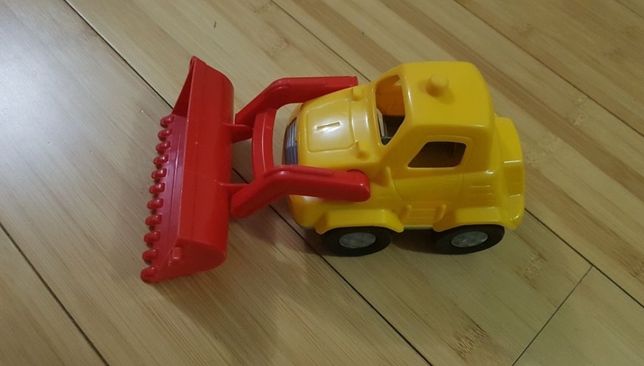 Jucărie, mașinuță buldoexcavator