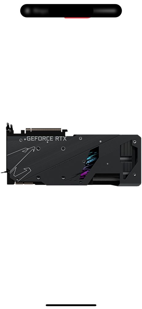 Aorus 3090 Geforce RTX видеокарта