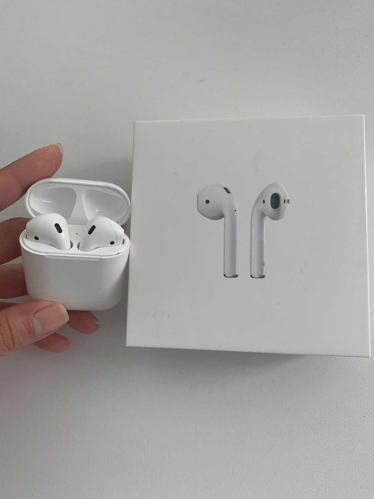 Наушники Apple AirPods Model A1523 A1722 MMEF2ZE/A