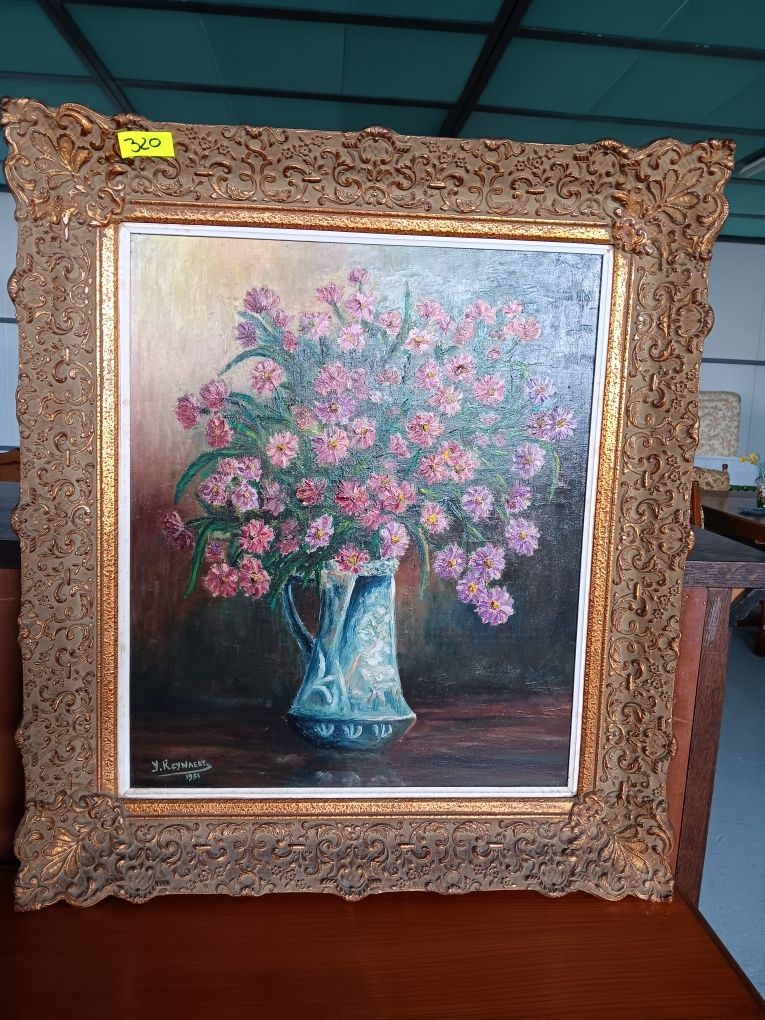 Картина ваза с цветя
