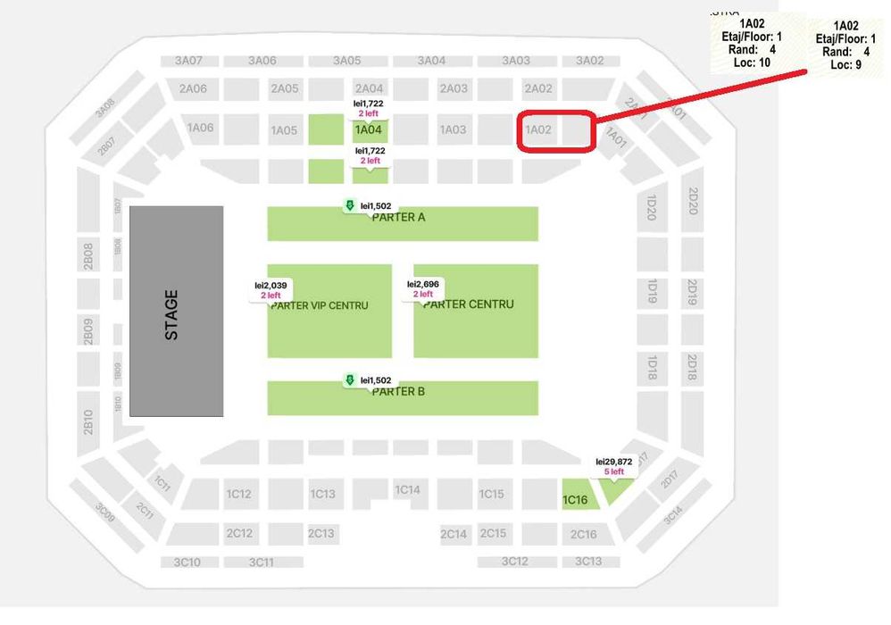Vand 2 bilete concert Andre Rieu  - Cluj BT Arena  - 11 Noiembrie 2025