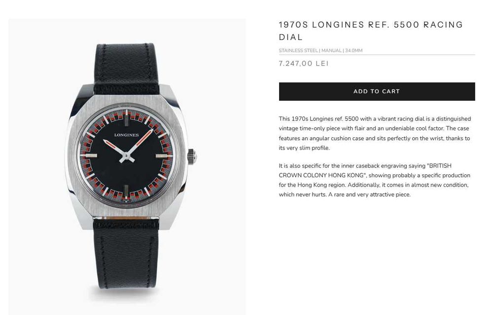 Ceas Longines Rar