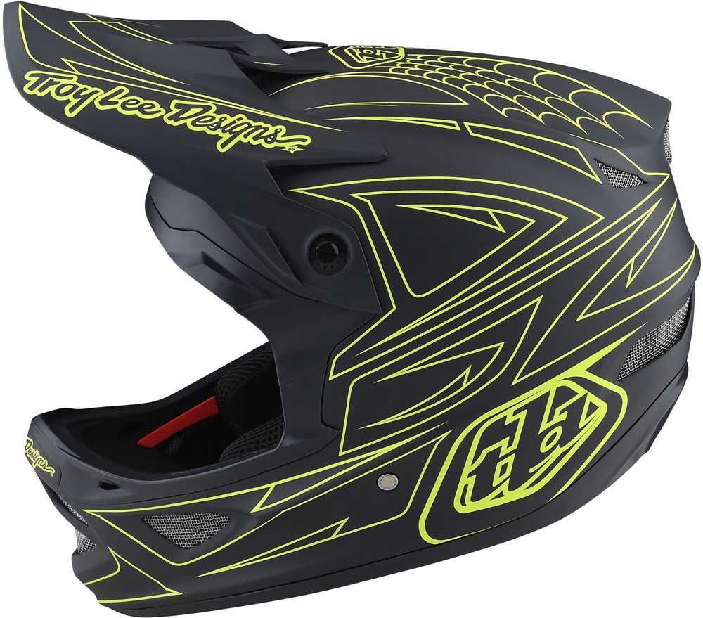 Troy Lee Designs D3 Fiberlite Spiderstripe Fullface - Large(58-59cm)