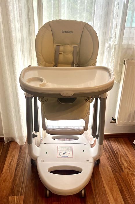 Scaun de masa 3in1 Peg Perego Tatamia Follow Me - Paloma