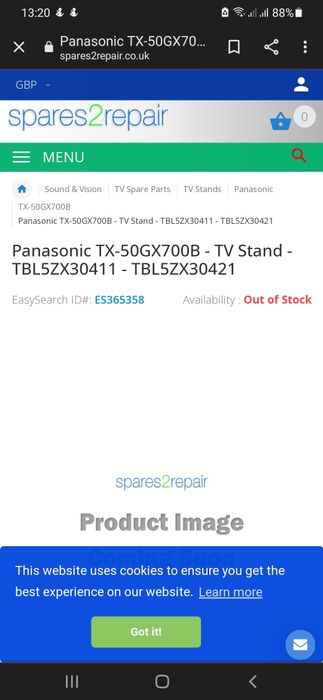Picioare tv panasonic