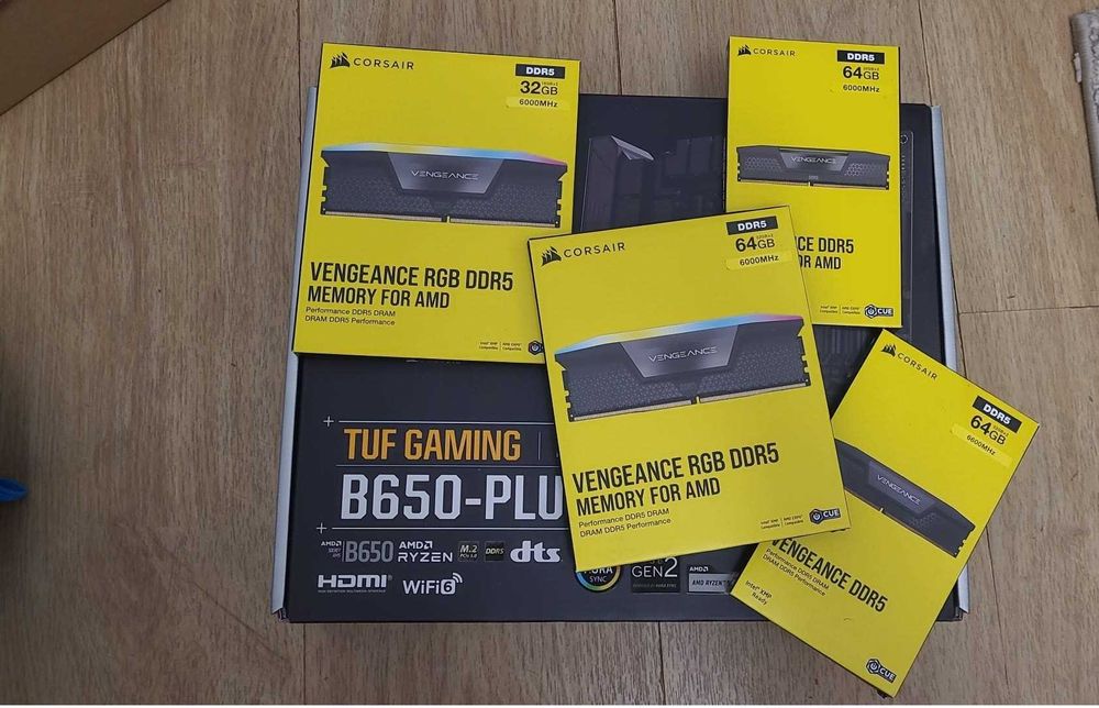 Kit Gaming ASUS TUF GAMING B650-PLUS WIFI + AMD Ryzen 5 7500F