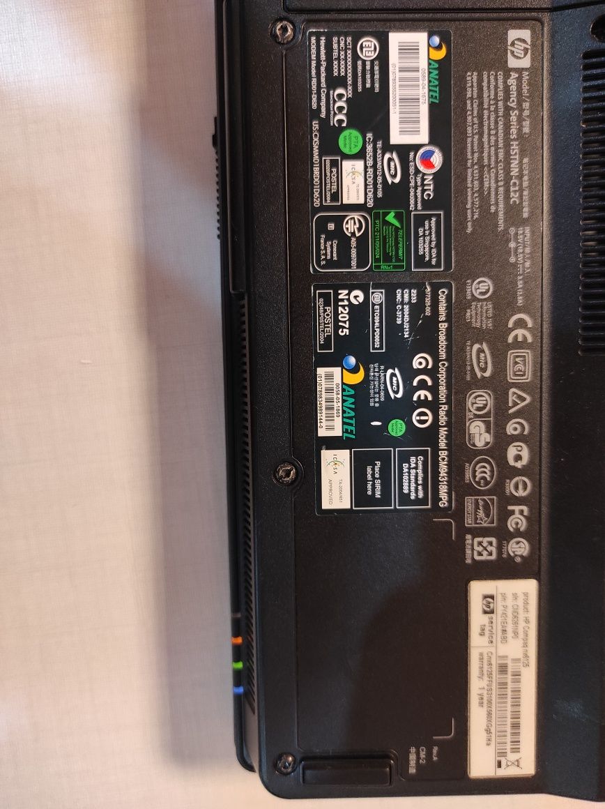 Laptop Compaq HP