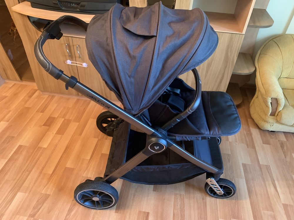 Комбинирана детска количка Cangaroo - Macan 2 в 1, синя