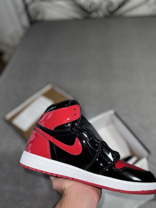 Air Jordan 1 Bred Patent