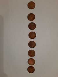 Lot format din 70 monede 1 leu