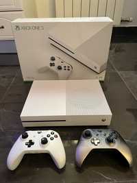 Xbox One S 1 TB + 2 controllere