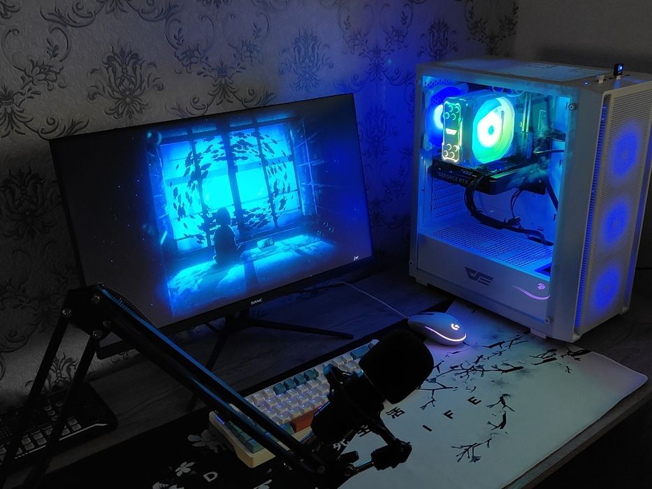 Игровой ПК i5-13400F / RTX 4060 Ti / 32GB / SSD 1TB + Монитор 180Hz