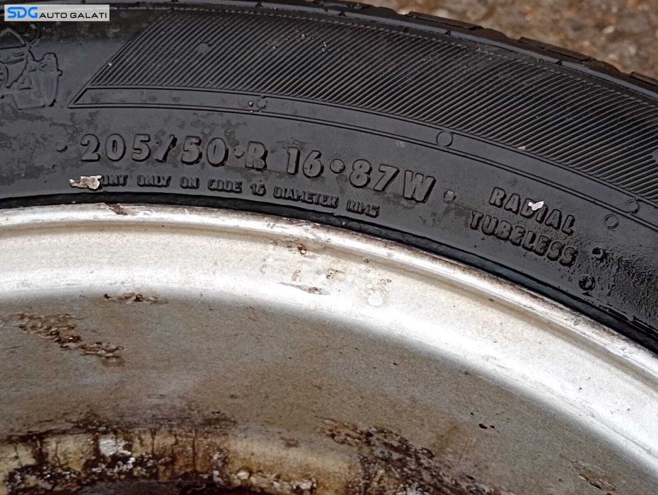 Janta Roata Rezerva Aliaj 5x110 205 50 16 R16 Opel Vectra C 2002 - 2008 [M6531] [M6532]