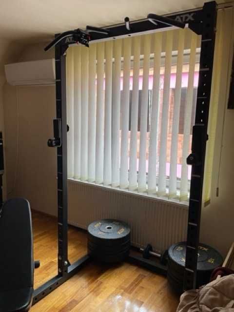 Home gym - cadru crossfit si banca reglabila