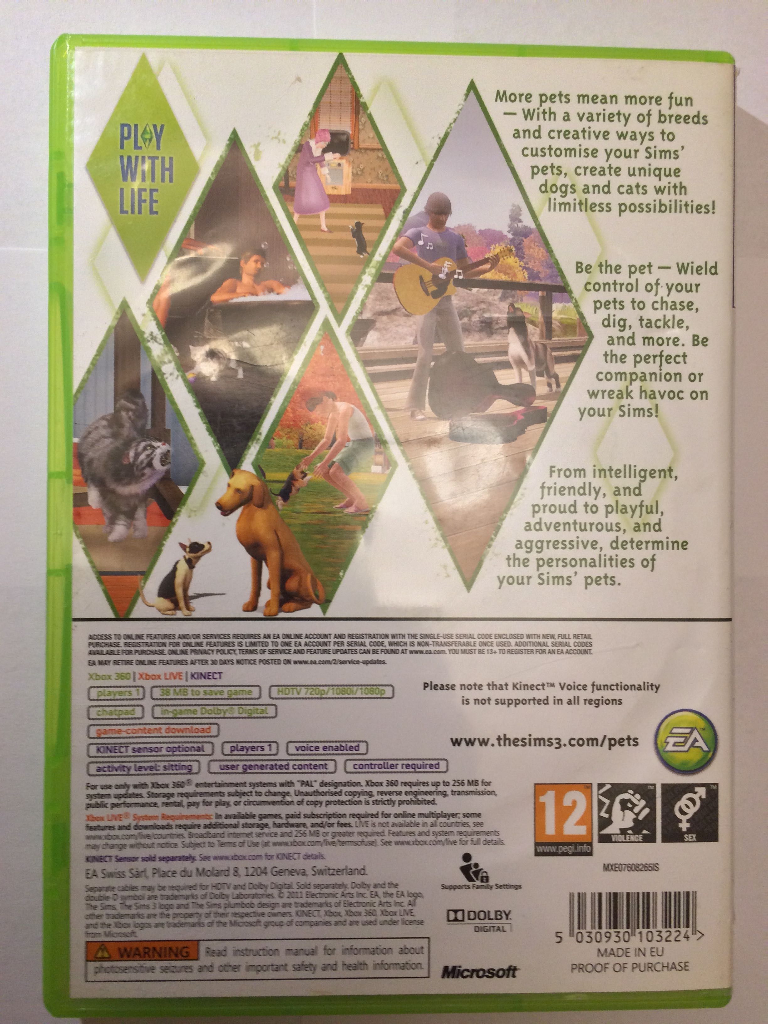 Joc pentru Xbox 360 The Sims 3 Pets