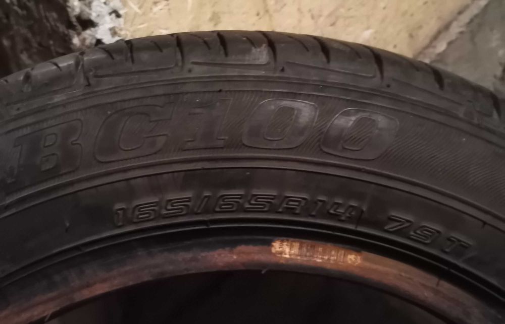 Продавам 4 броя Летни Гуми 165.65.14 на 1 сезон дот 2019 Semperito