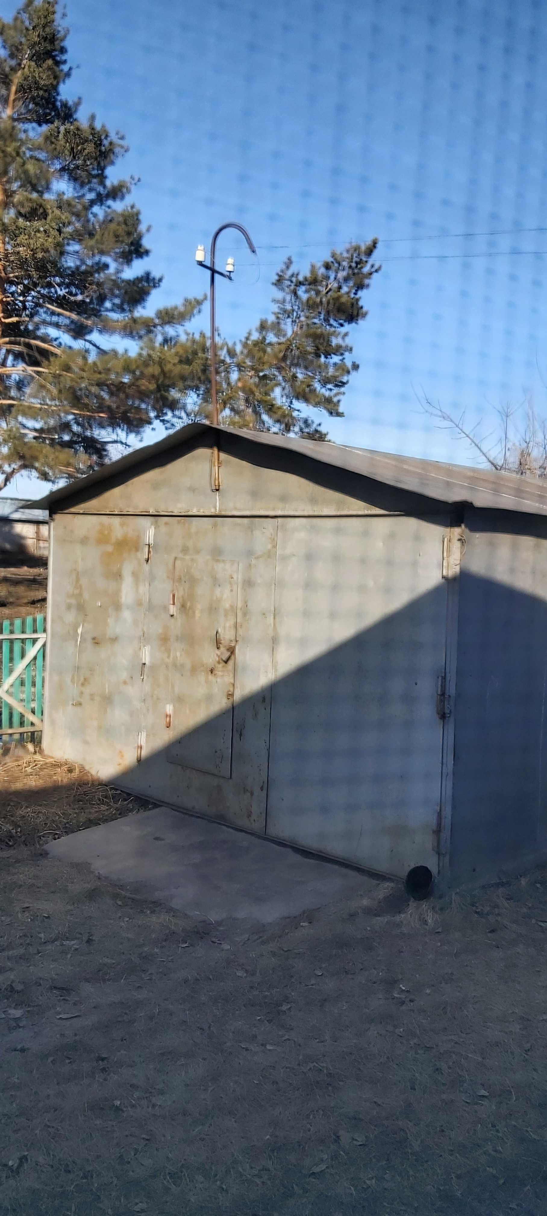 Гараж металлический