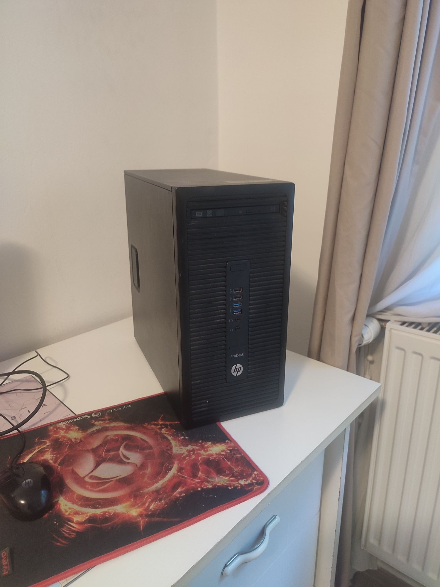 PC gaming i3 6100, gtx 1050, 12 GB DDR4, 120+ 500 gb