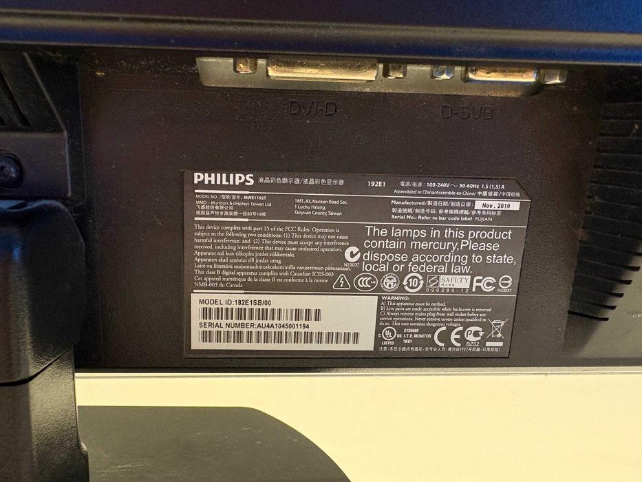 Монитор Philips 18 inch