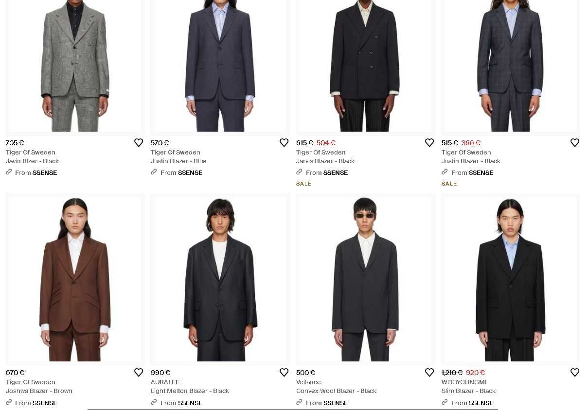 Benvenuto / Van Gils / Tiger Of Sweden - Luxury Blazers